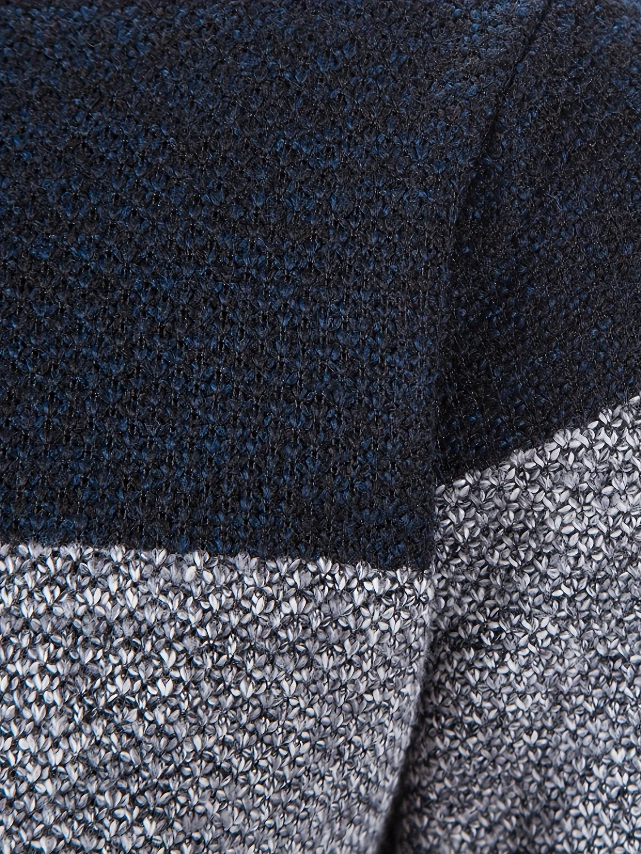 STONEVAULT EDGE™ — MEN’S HIGH NECK COLOR BLOCK FLEECE-KNIT SWEATER - Image 5