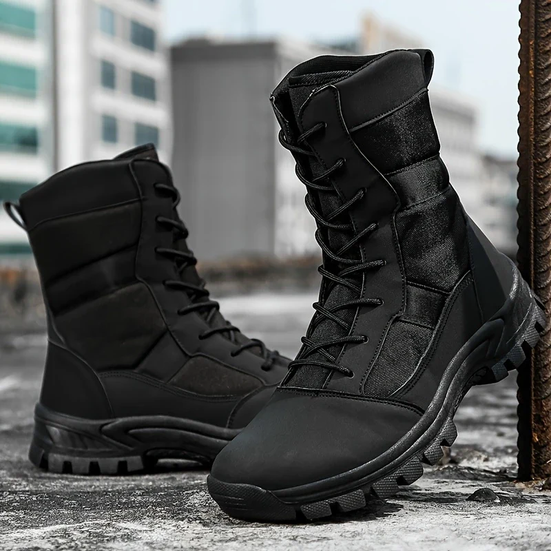 STRYDEFLEX™ — UNISEX HIGH-TOP LACE-UP TRAINING BOOTS
