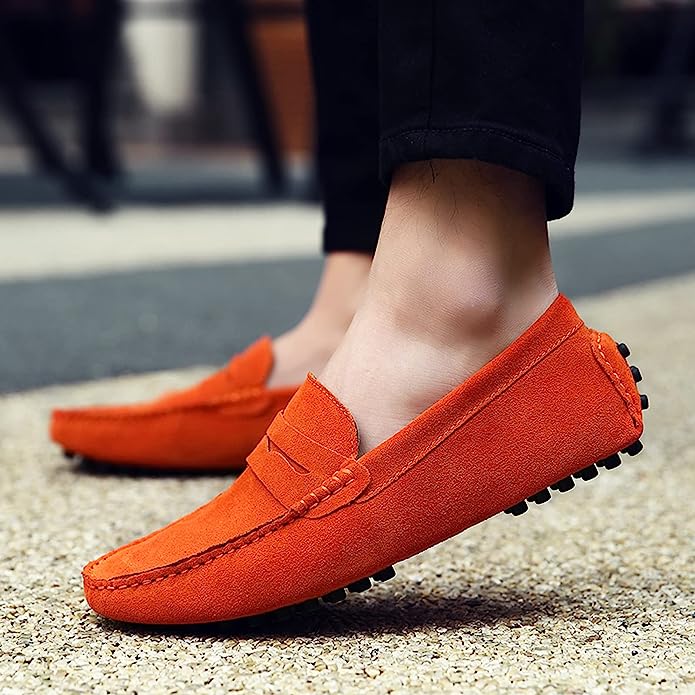 HUGO - ITALIAN STYLE SUEDE LOAFERS - Image 7