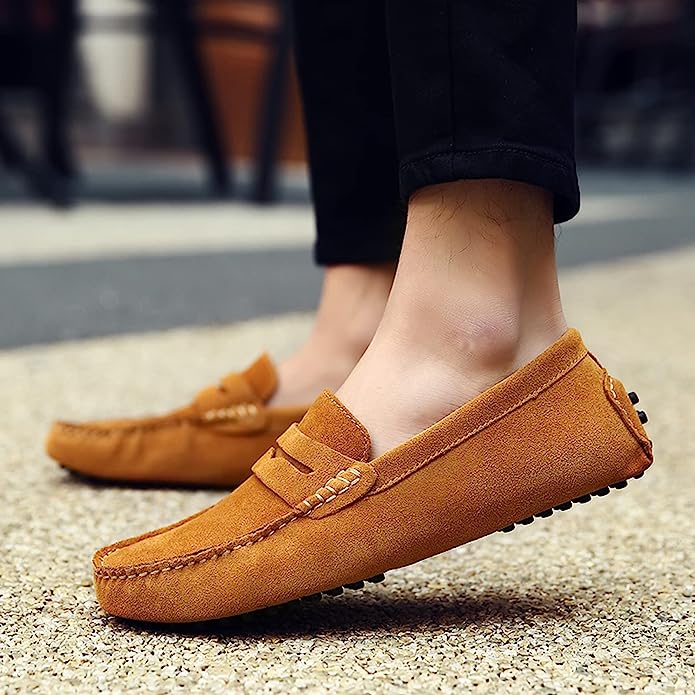 HUGO - ITALIAN STYLE SUEDE LOAFERS - Image 8
