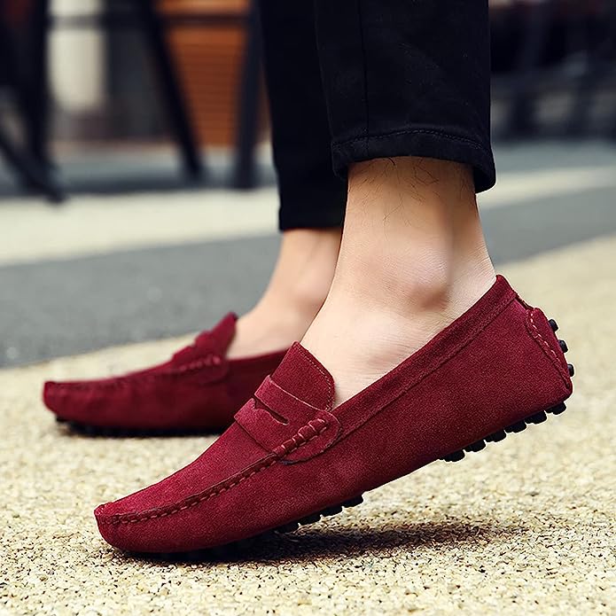 HUGO - ITALIAN STYLE SUEDE LOAFERS - Image 9