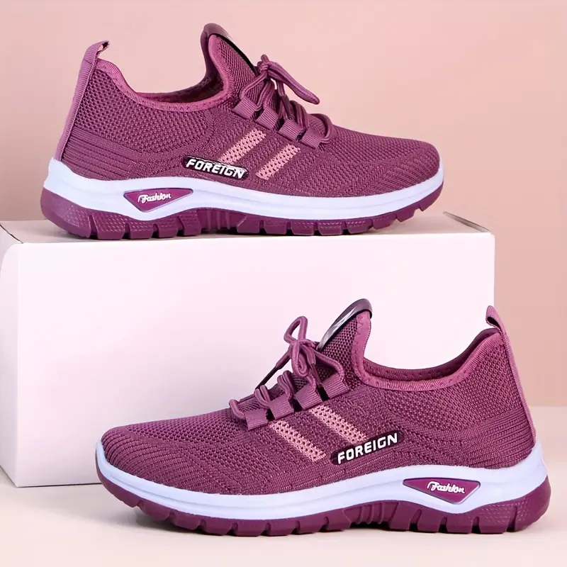TAHLIE™ WOMEN'S LIGHTWEIGHT KNIT RUNNING SNEAKERS - Image 6