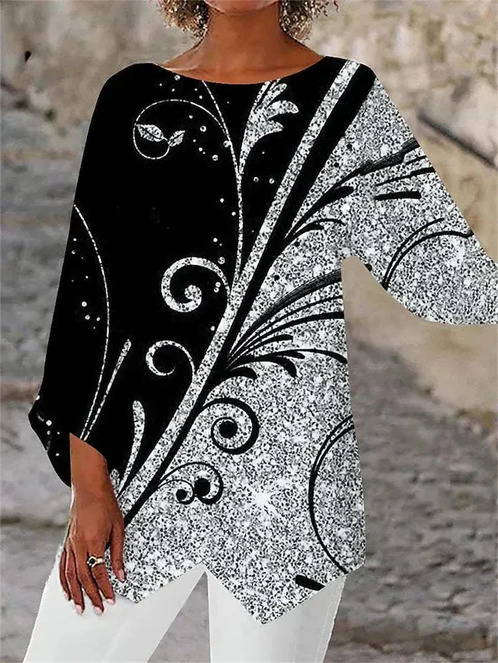 TALLULAH™ | ELEGANT CREW NECK TOP - Image 7
