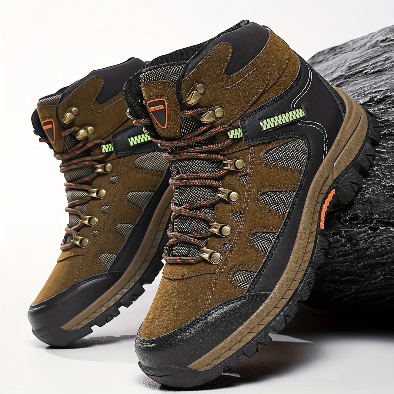 TERRAFLEX™ — MEN’S CAMO HIGH-TOP FASHION HIKING BOOTS - Image 11