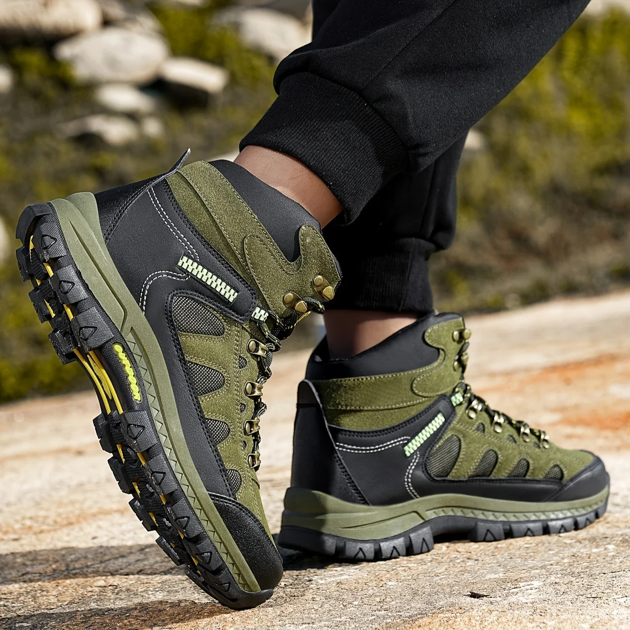 TERRAFLEX™ — MEN’S CAMO HIGH-TOP FASHION HIKING BOOTS - Image 2