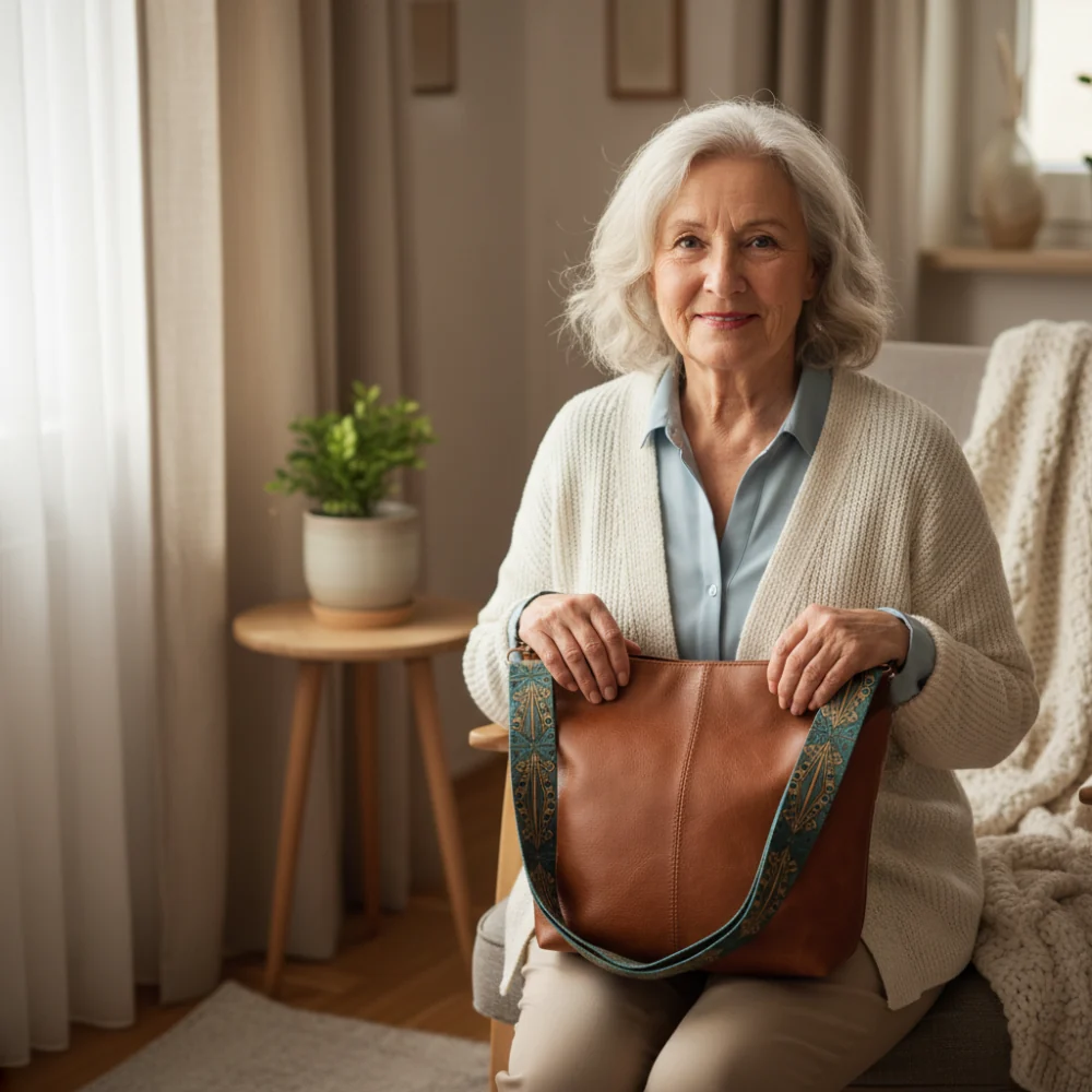 THÉRÈSEA AUTUMN VINTAGE BAG - Leather & Timeless - Image 8