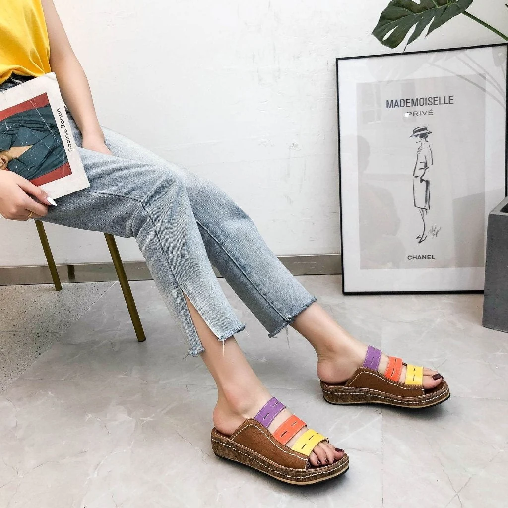 PREMIUM ORTHOPEDIC TRICOLOR SANDALS - 2025 - Image 7