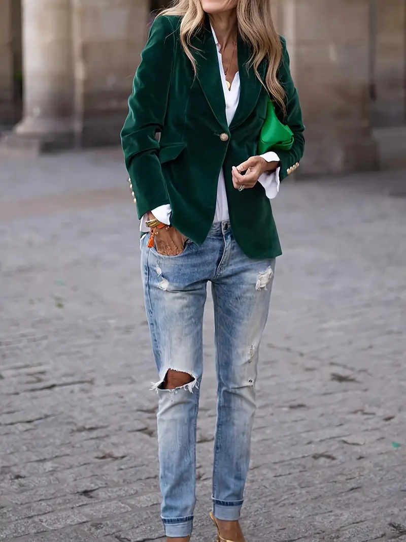 VALÉRIA™ VELVET BLAZER - Image 7