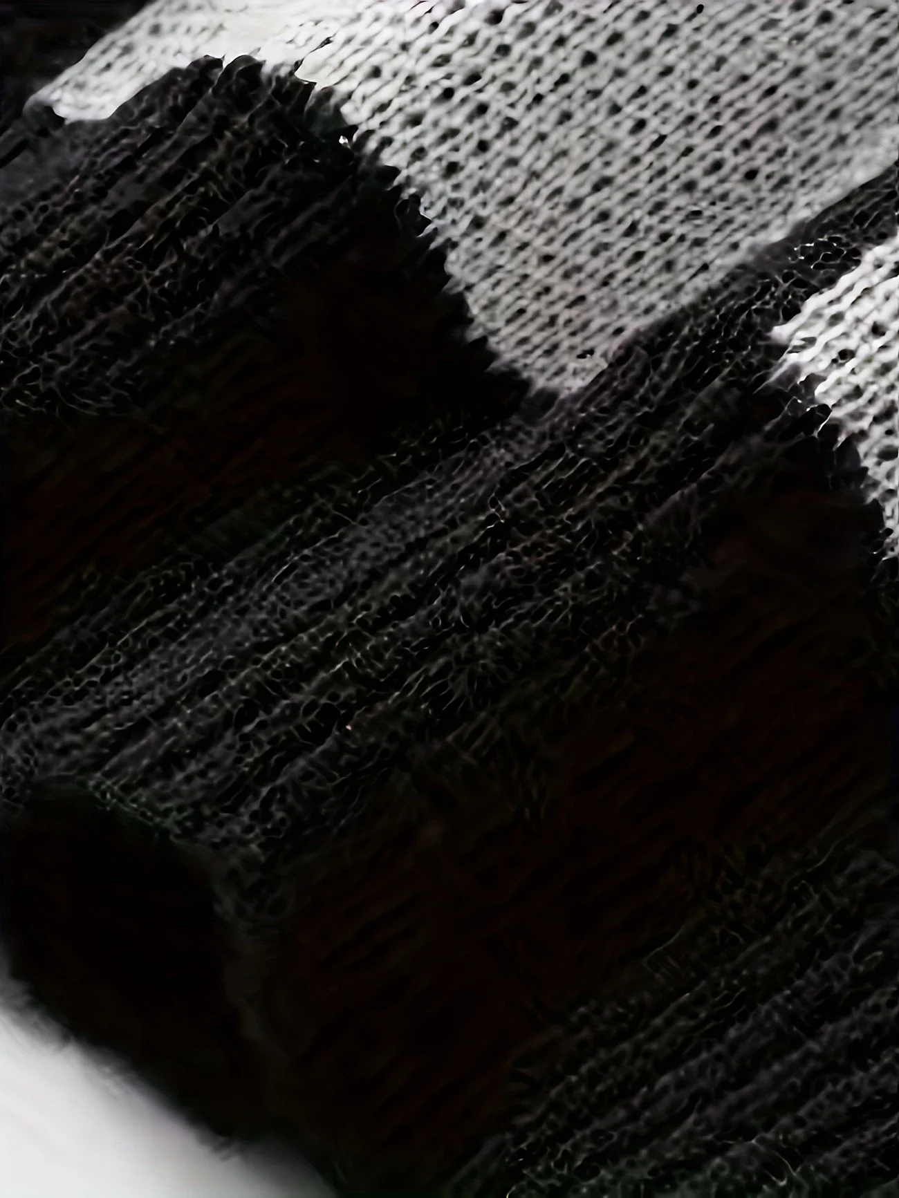 VARSITY SHADE™ — 2025 FALL MEN’S COLOR BLOCK GEOMETRIC KNIT SWEATER - Image 3
