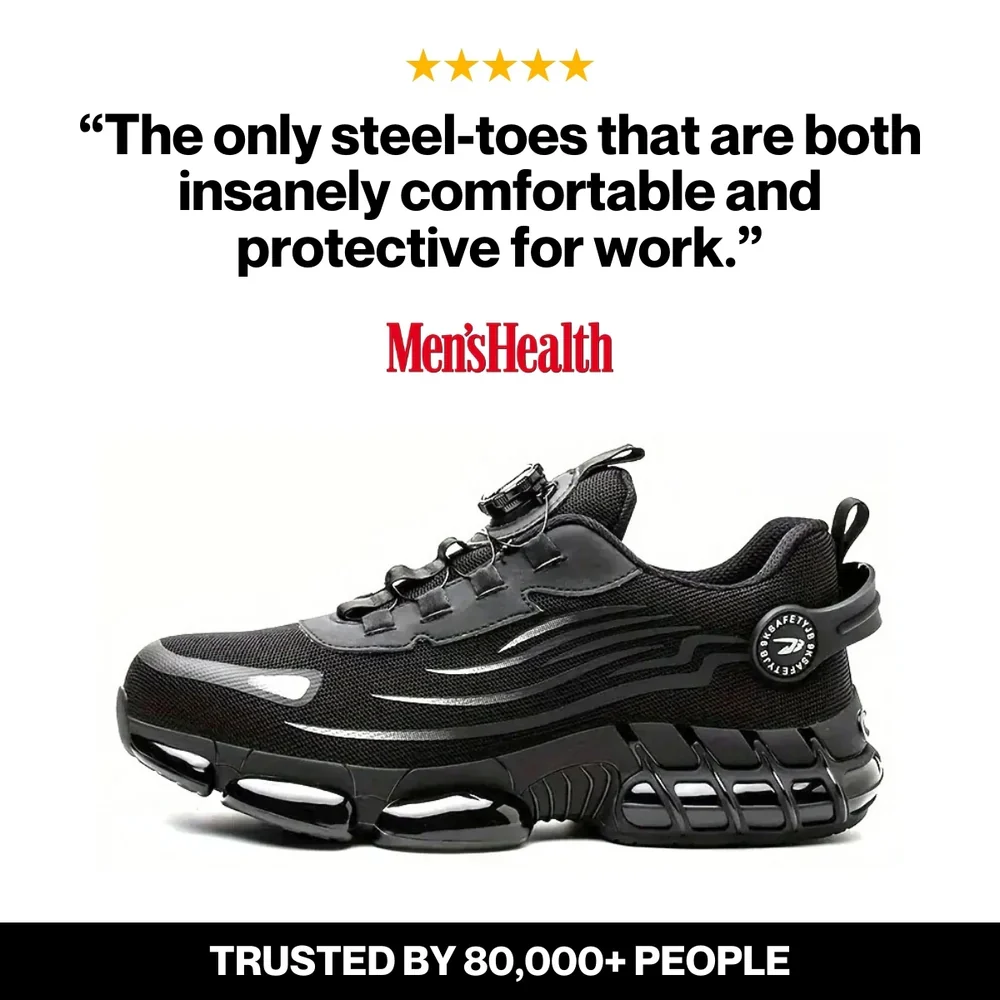 VIGORACE™ HEALTHY & PROTECTIVE STEEL TOE SNEAKERS - Image 6