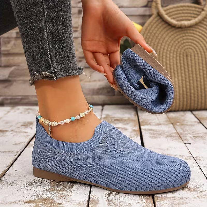 VINE | ULTRA-FLEX WOVEN ROUND-TOE FLAT LOAFERS - Image 8