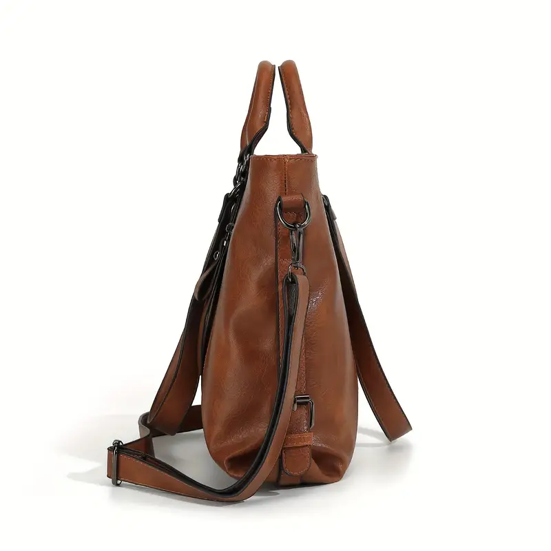 VIOLET™ FASHION CLASSIC VINTAGE LEATHER WOMEN'S TOTE HANDBAG - Image 3
