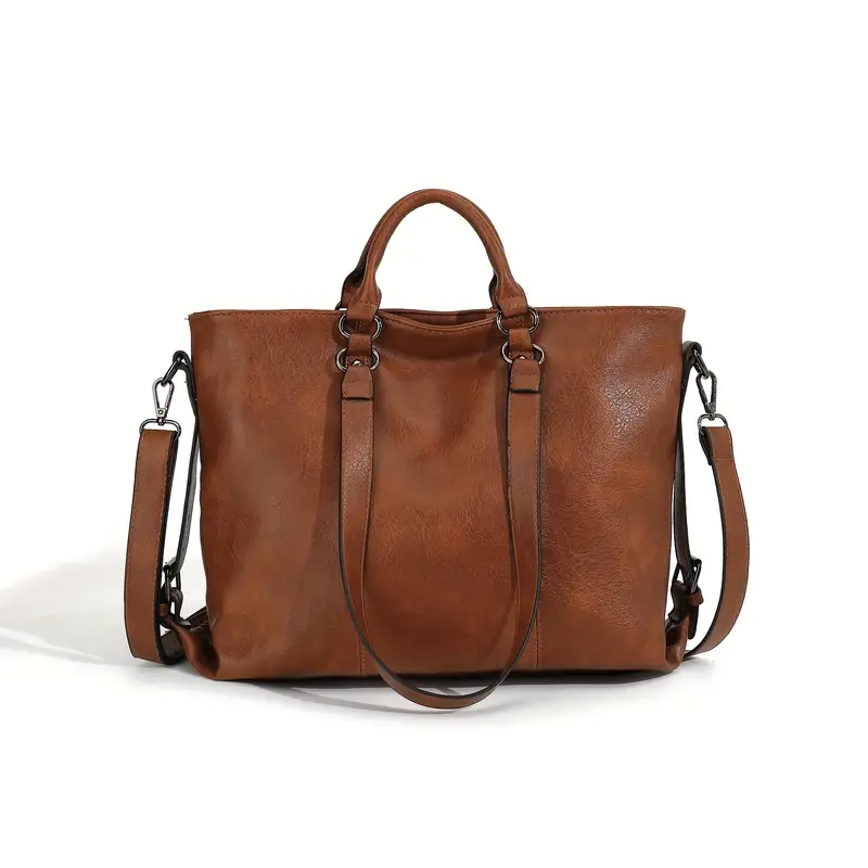 VIOLET™ FASHION CLASSIC VINTAGE LEATHER WOMEN'S TOTE HANDBAG - Image 9