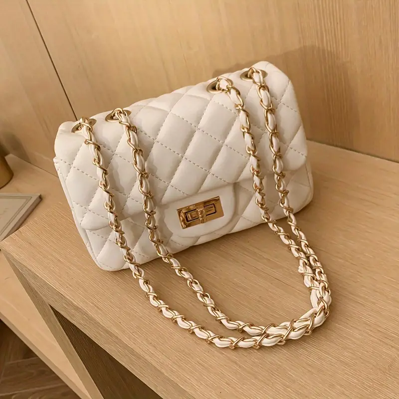 VIVIENNE™ LUXURY ARGYLE QUILTED CROSSBODY BAG - Image 3