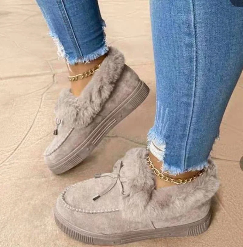 WOMEN'S ROUND HEAD ORTHO WARM COTTON SHOES 2025 - Image 10