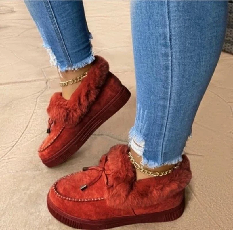 WOMEN'S ROUND HEAD ORTHO WARM COTTON SHOES 2025 - Image 11