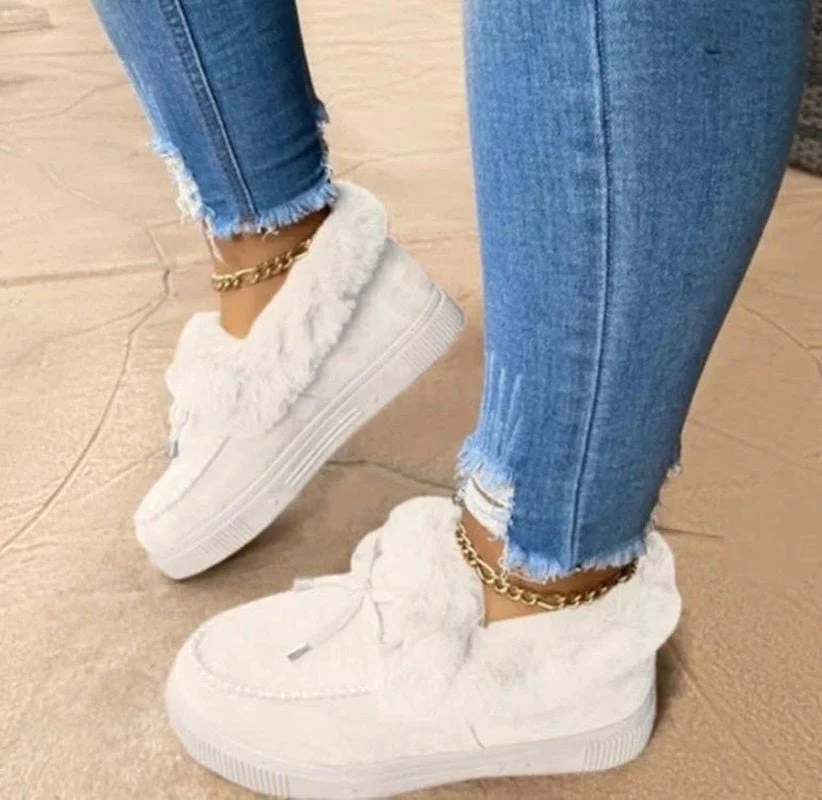 WOMEN'S ROUND HEAD ORTHO WARM COTTON SHOES 2025 - Image 12