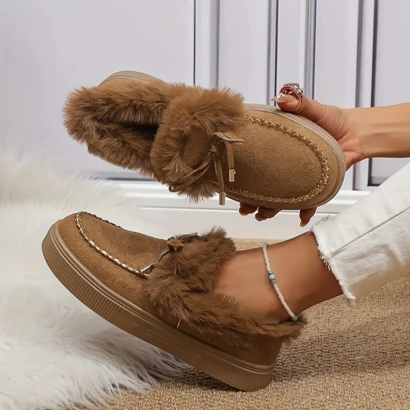 WOMEN'S ROUND HEAD ORTHO WARM COTTON SHOES 2025 - Image 13