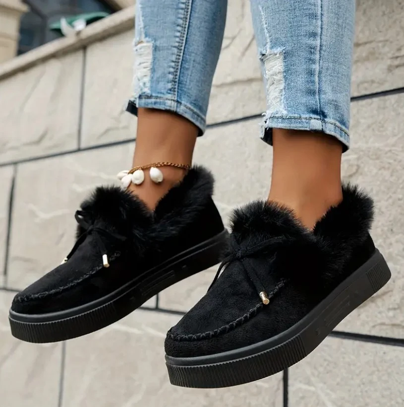 WOMEN'S ROUND HEAD ORTHO WARM COTTON SHOES 2025 - Image 17