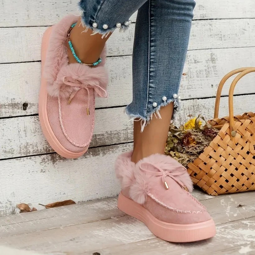 WOMEN'S ROUND HEAD ORTHO WARM COTTON SHOES 2025 - Image 18