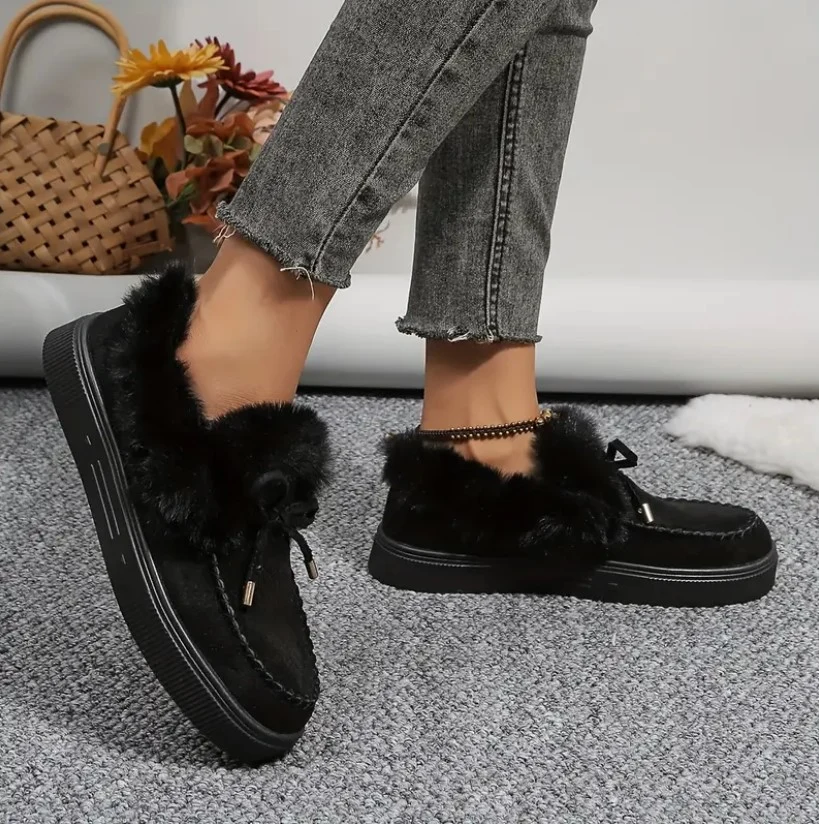 WOMEN'S ROUND HEAD ORTHO WARM COTTON SHOES 2025 - Image 2