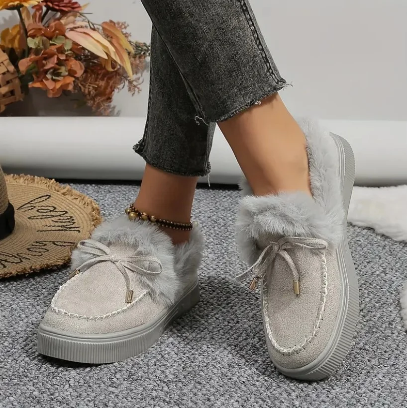 WOMEN'S ROUND HEAD ORTHO WARM COTTON SHOES 2025 - Image 3