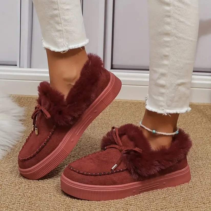 WOMEN'S ROUND HEAD ORTHO WARM COTTON SHOES 2025 - Image 4