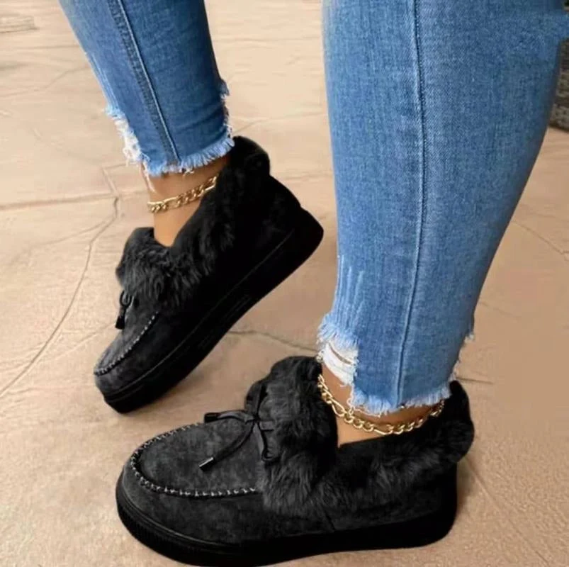 WOMEN'S ROUND HEAD ORTHO WARM COTTON SHOES 2025 - Image 9