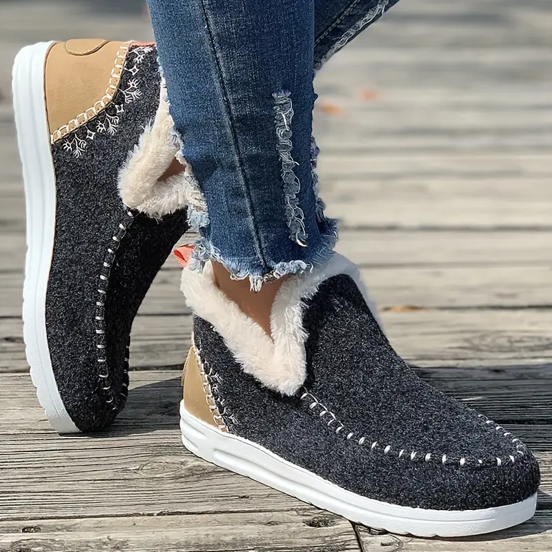 WINTARRA™ WOMEN'S PLUSH-LINED ORTHOPEDIC LOAFERS - Image 3