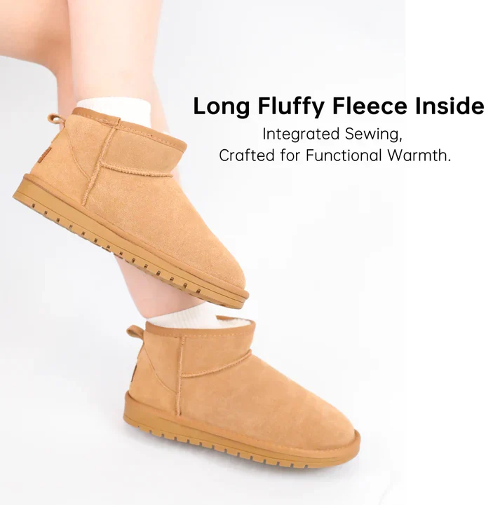WINTER WARM FLAT PADDED ANKLE SNOW BOOTS – COZY, DURABLE & STYLISH - Image 5