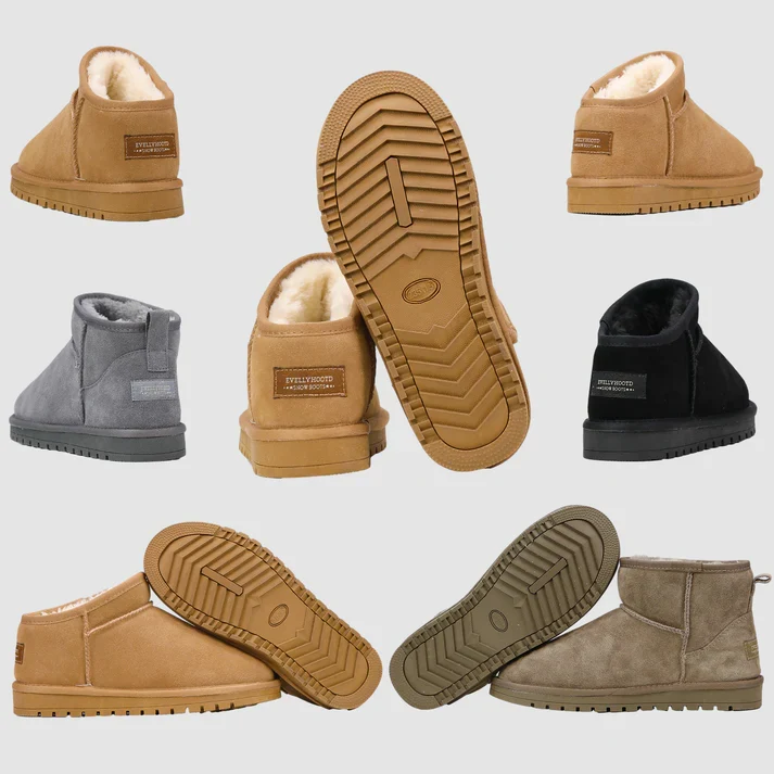 WINTER WARM FLAT PADDED ANKLE SNOW BOOTS – COZY, DURABLE & STYLISH - Image 6